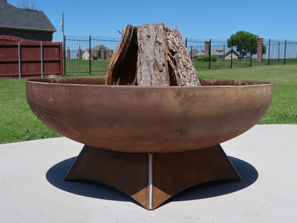 custom fire pit texas